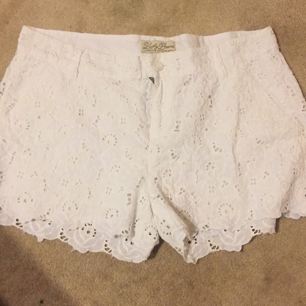 Lucky Brand Lace Shorts